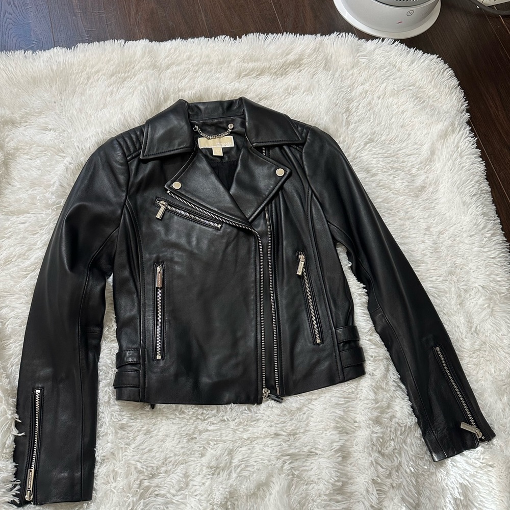 Michael Kors leather jackets